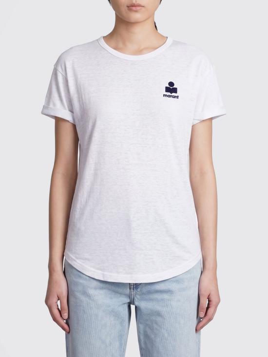 26SS 이자벨마랑에뚜왈 반팔 티셔츠 TS0315FAA1N09E WHMI Bianco 3