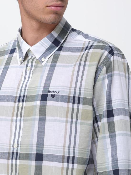 26SS 바버 셔츠 MSH5295 GN34 Sage - BARBOUR