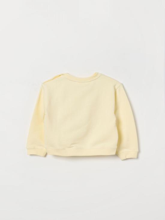 26SS [키즈] 팜앤젤스 풀오버 PGXC001S26FLE003 020 Yellow - PALM ANGELS