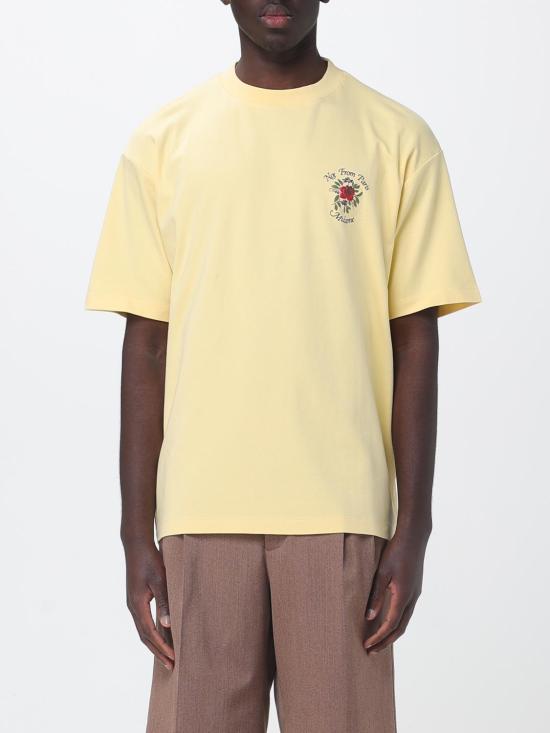 26SS 드롤드무슈 반팔 티셔츠 JTS210CO002 LIGHT Yellow