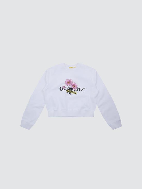 26SS [키즈] 오프화이트 풀오버 44GBA013S26F001 100 White