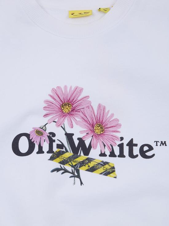 26SS [키즈] 오프화이트 풀오버 44GBA013S26F001 100 White - OFF WHITE