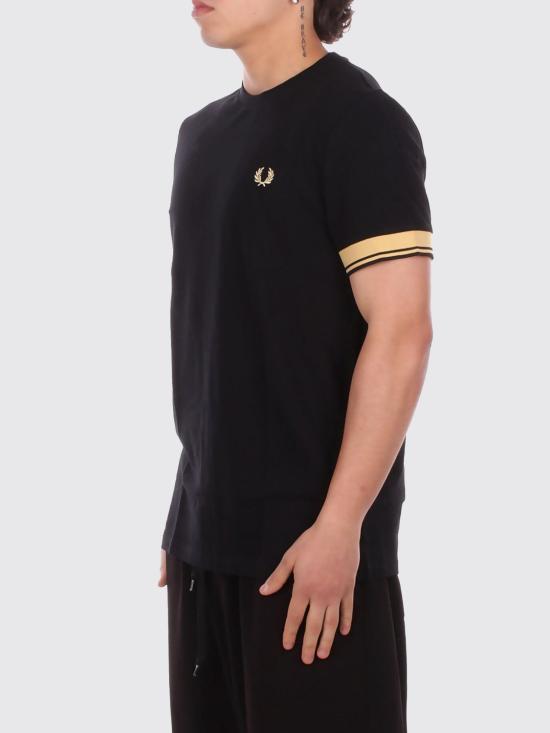 26SS 프레드페리 반팔 티셔츠 M2396 90A Black 1 - FRED PERRY
