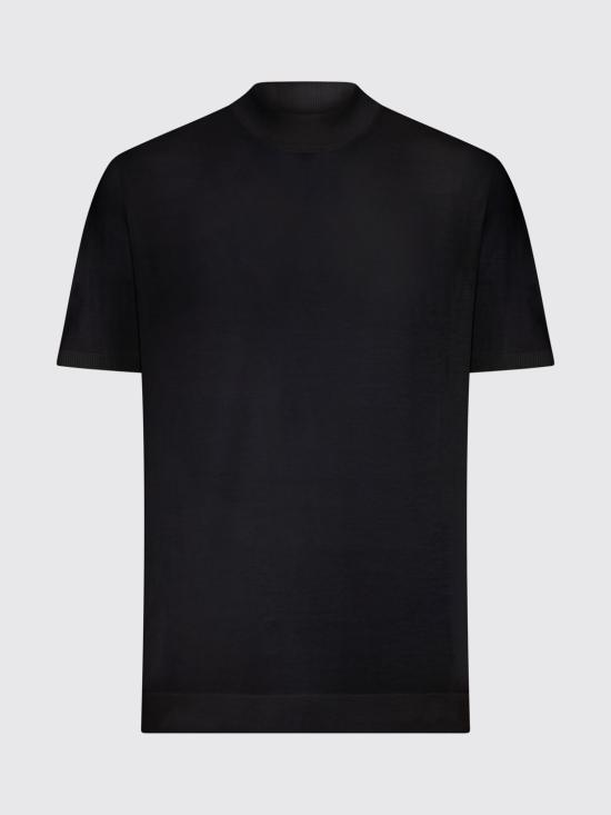 26SS 로베르토 콜리나 스웨터 261MYA10023 Black - ROBERTO COLLINA