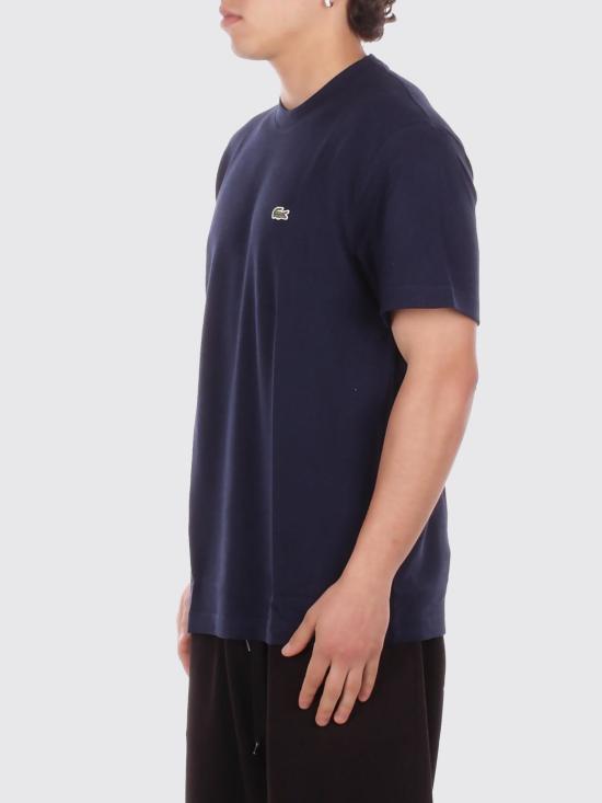 26SS 라코스테 반팔 티셔츠 TH0629 166 Blue - LACOSTE