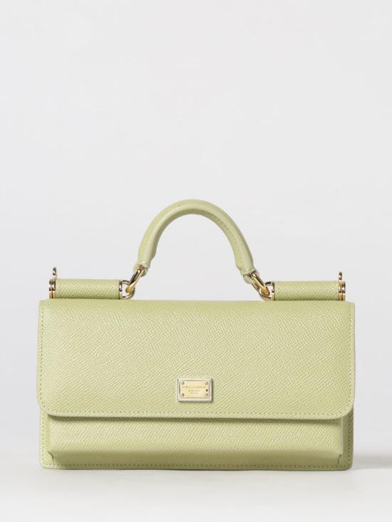 26SS 돌체앤가바나 Dauphine-print calfskin 미니백 BI3280A1001 80527 Green