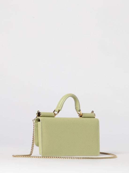 26SS 돌체앤가바나 Dauphine-print calfskin 미니백 BI3280A1001 80527 Green - DOLCE & GABBANA