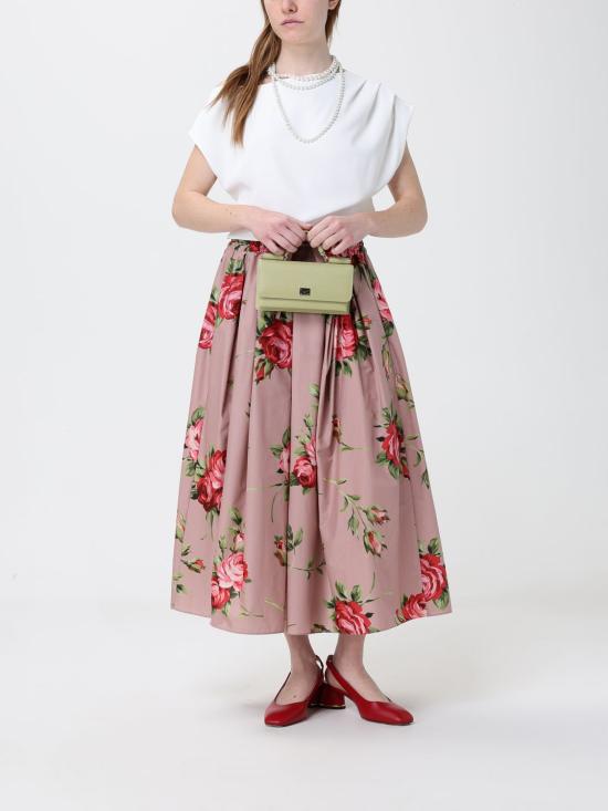 26SS 돌체앤가바나 Dauphine-print calfskin 미니백 BI3280A1001 80527 Green - DOLCE & GABBANA