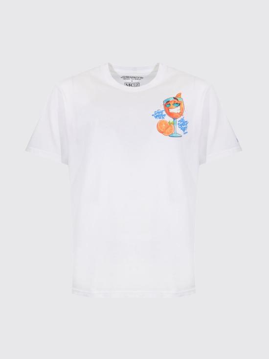 26SS 세인트바쓰 반팔 티셔츠 PRL0002 04367L Multicolor - MC2 SAINT BARTH