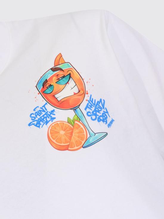 26SS 세인트바쓰 반팔 티셔츠 PRL0002 04367L Multicolor - MC2 SAINT BARTH