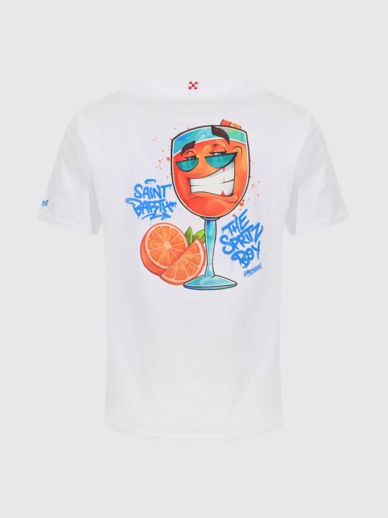 26SS 세인트바쓰 반팔 티셔츠 PRL0002 04367L Multicolor - MC2 SAINT BARTH