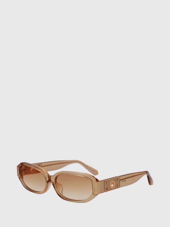 26SS 린다페로우 선글라스 LFL1545C4SUN04 HONEY MATT CHAMPAGNE CAMEL GRAD Gold