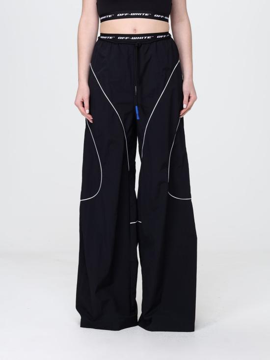 26SS 오프화이트 팬츠 2VI019S26FAB001 W003 Black 1