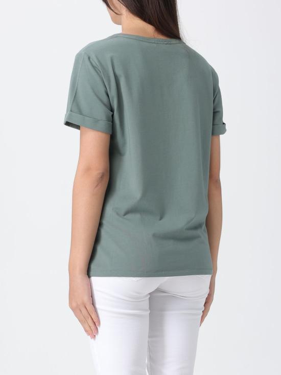 26SS 리우조 반팔 티셔츠 TA6163JS003 P9313 Green - LIU JO