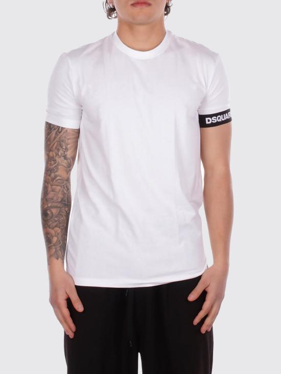 26SS 디스퀘어드2 반팔 티셔츠 D9M3S6210 100 White