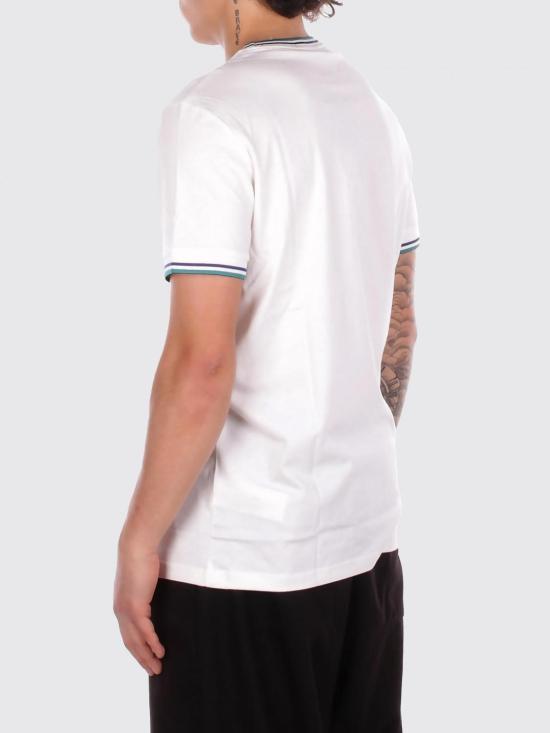 26SS 프레드페리 반팔 티셔츠 M1588V 94A White 1 - FRED PERRY