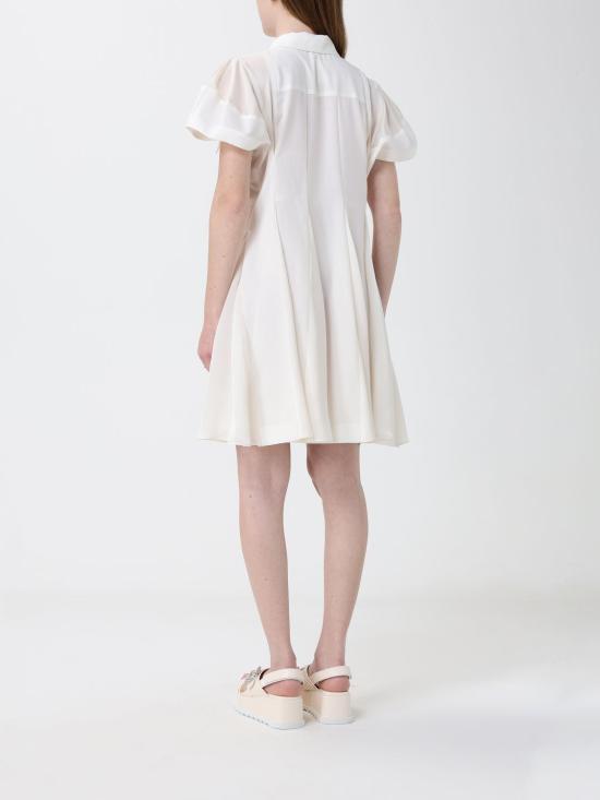 26SS 사카이 롱 원피스 2608427 151 White - SACAI