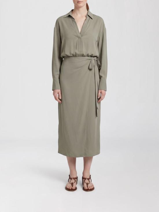 26SS 페데리카 토시 롱 원피스 41202412 88 Green