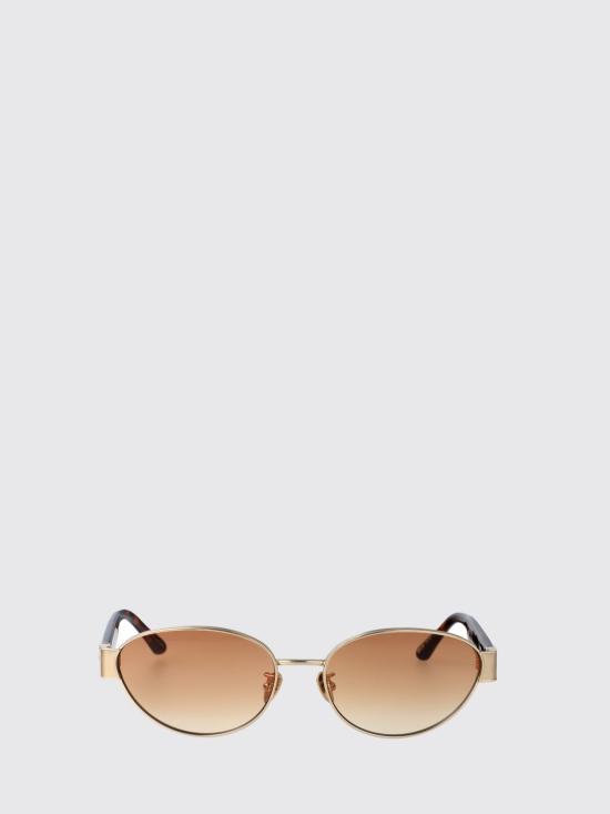 26SS 린다페로우 선글라스 LFL1656C2SUN02 LIGHT GOLD DARK T SHELL CAMEL GRAD Gold - LINDA FARROW
