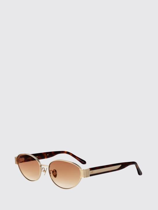26SS 린다페로우 선글라스 LFL1656C2SUN02 LIGHT GOLD DARK T SHELL CAMEL GRAD Gold
