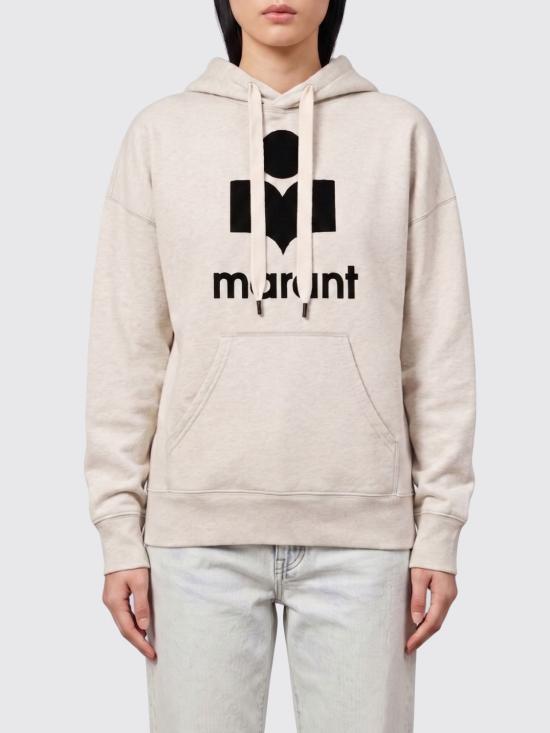 26SS 이자벨마랑에뚜왈 만셀 오버사이즈 후드 스웨트셔츠 SW0001FAA1M07E 23EC Cream