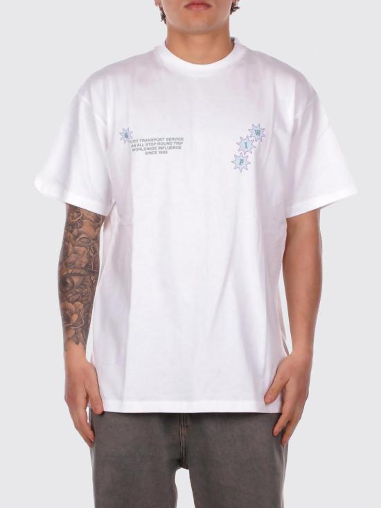 26SS 칼하트 WIP 숏슬리브 C 트립 티셔츠 I036233 02XX White