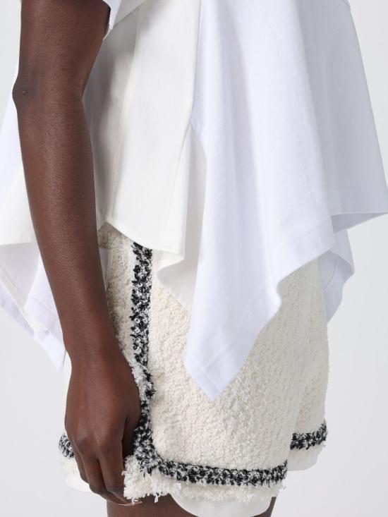26SS 사카이 반팔 티셔츠 2608349 101 White - SACAI