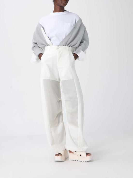 26SS 사카이 반팔 티셔츠 2608348 101 White - SACAI