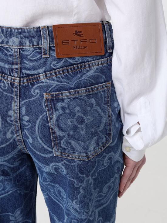 26SS 에트로 데님 팬츠 WRNB0026AV11M S9880 Gnawed Blue - ETRO