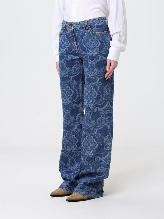 26SS 에트로 데님 팬츠 WRNB0026AV11M S9880 Gnawed Blue - ETRO
