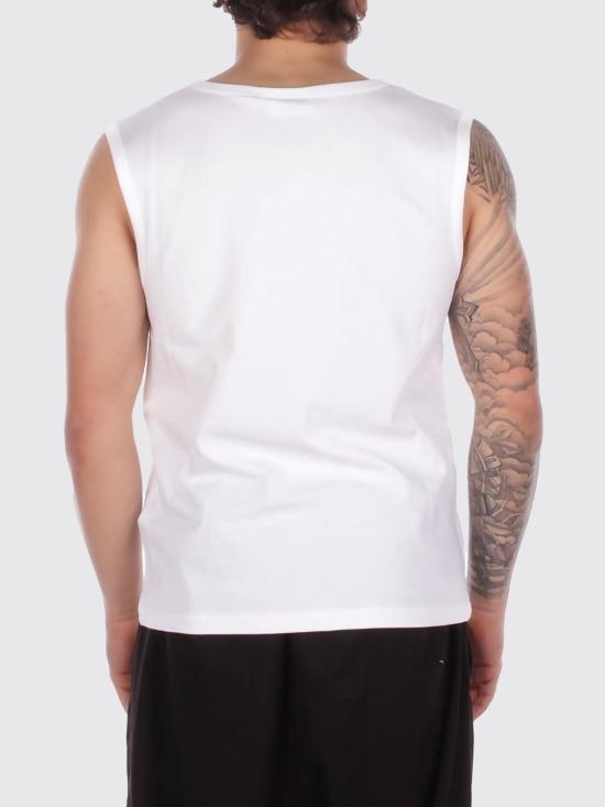 26SS 지씨디에스 민소매 티셔츠 Z0MEQC296J022 100A White - GCDS