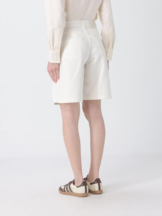 26SS 메종키츠네 숏팬츠 QW01401WD4024 0443 Ivory - MAISON KITSUNE