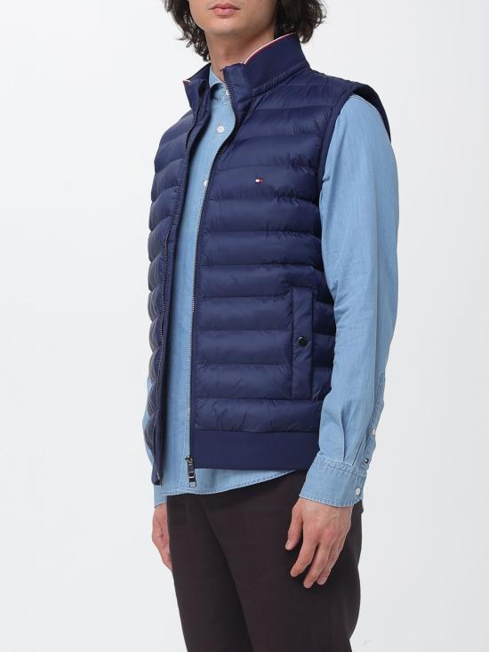 26SS 타미힐피거 베스트 MW0MW41441 DCC Blue - TOMMY HILFIGER
