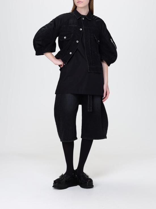 26SS 사카이 롱 원피스 2608543 001 Black - SACAI