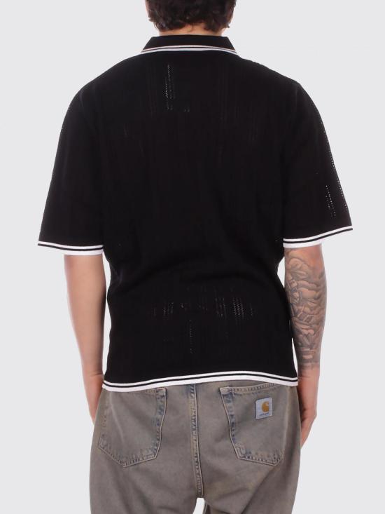26SS 칼하트 WIP 숏슬리브 램지 폴로 티셔츠 I036168 K02XX Black - CARHARTT WIP