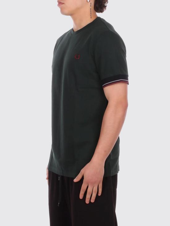 26SS 프레드페리 반팔 티셔츠 M2396 30A Green - FRED PERRY