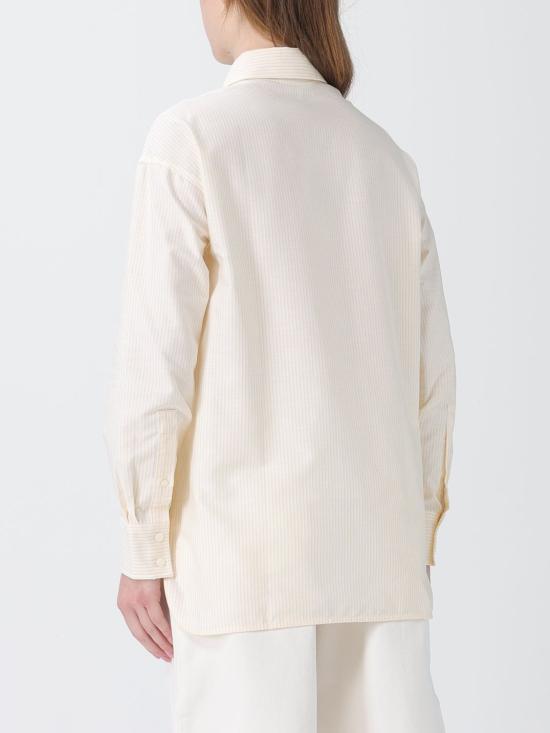 26SS 메종키츠네 셔츠 QW00415WC5098 0493 Yellow - MAISON KITSUNE