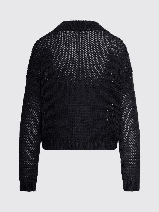 26SS 로베르토 콜리나 스웨터 261FXA41010 Black - ROBERTO COLLINA