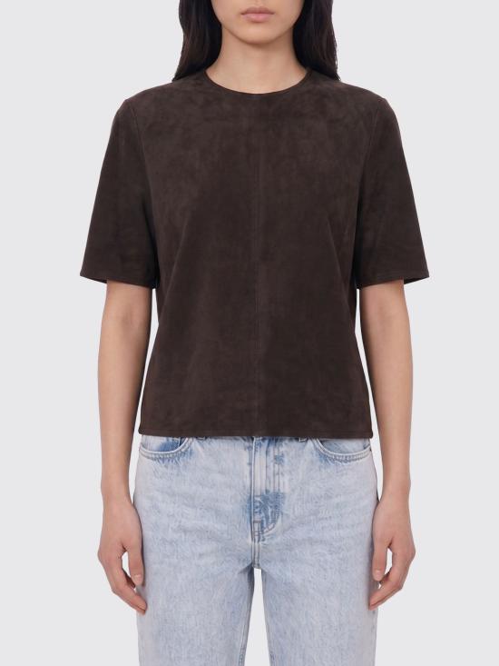 26SS 루루 드 세종 반팔 티셔츠 ZAIDA DARK Brown