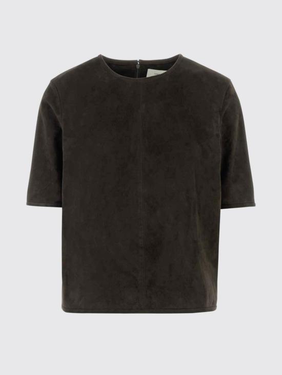 26SS 루루 드 세종 반팔 티셔츠 ZAIDA DARK Brown - LOULOU DE SAISON