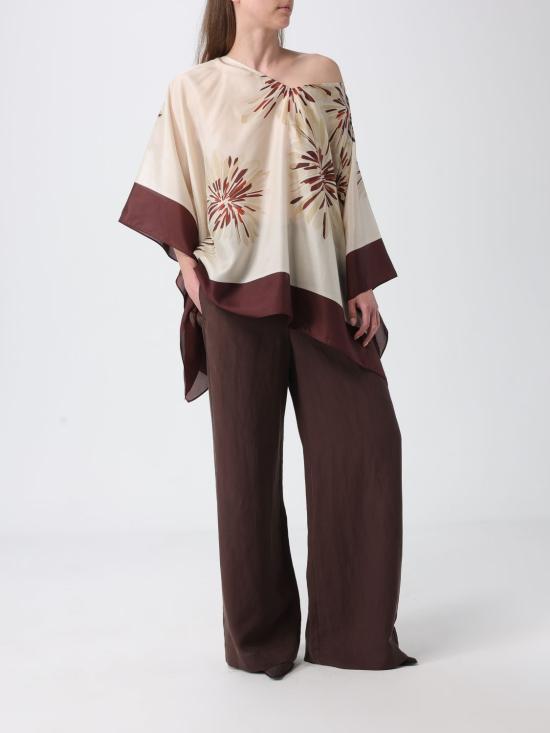26SS 브루넬로 쿠치넬리 탑 MQ954HT502 C004 Beige - BRUNELLO CUCINELLI