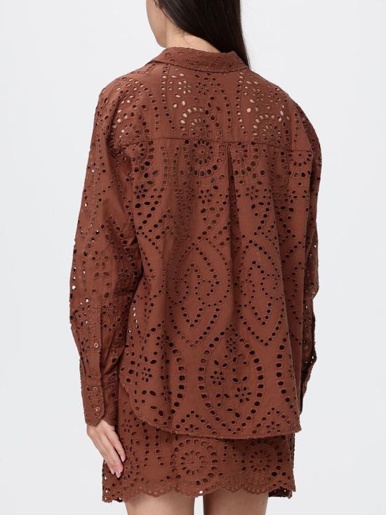 26SS 세인트바쓰 블라우스 CYS0001 01005L Brown - MC2 SAINT BARTH