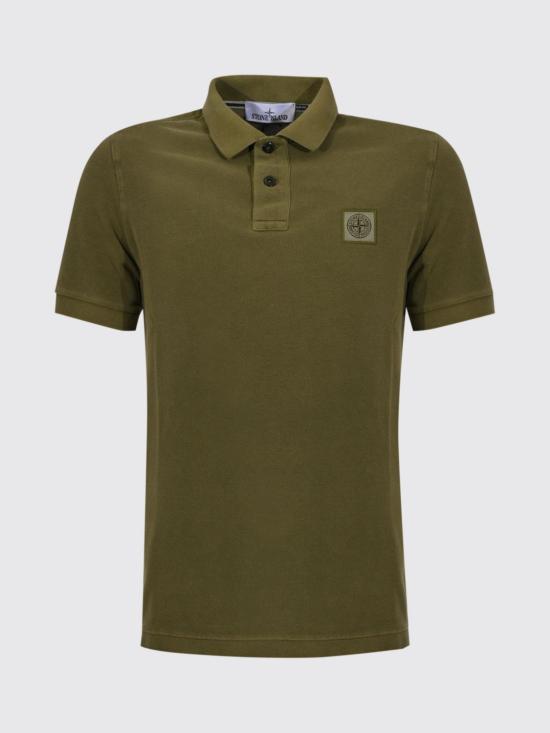 26SS 스톤 아일랜드 폴로 티셔츠 22002SCS0067 V005G Military - STONE ISLAND