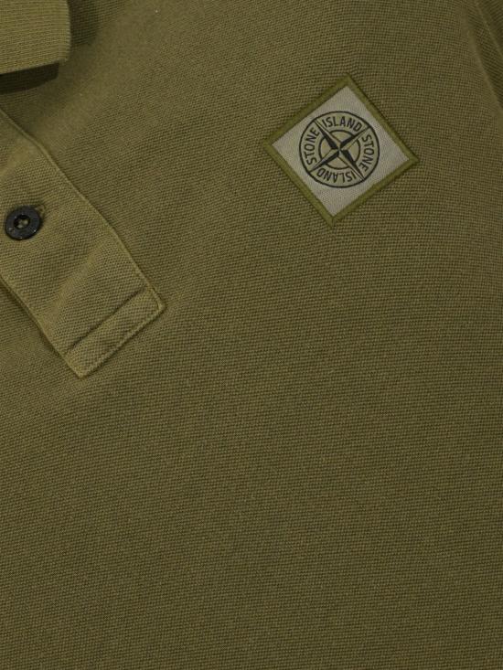26SS 스톤 아일랜드 폴로 티셔츠 22002SCS0067 V005G Military - STONE ISLAND