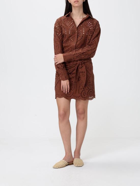 26SS 세인트바쓰 스커트 NYR0001 01005L Brown - MC2 SAINT BARTH