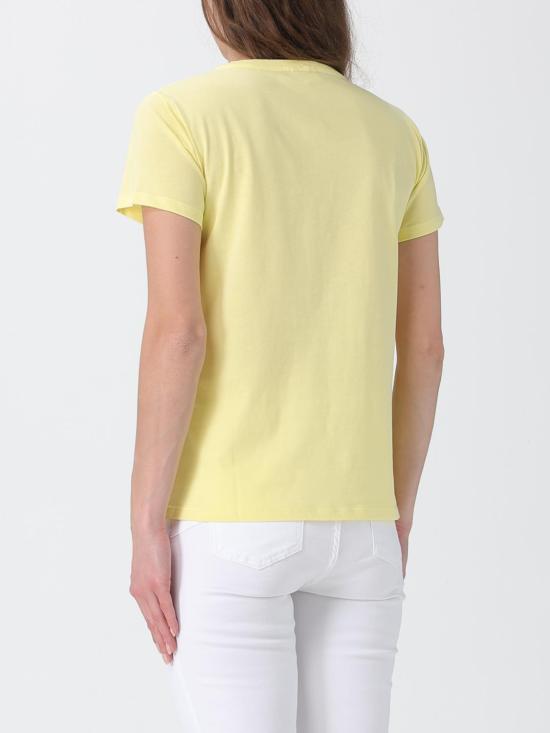 26SS 리우조 반팔 티셔츠 TA6252JS923 P9292 Yellow - LIU JO