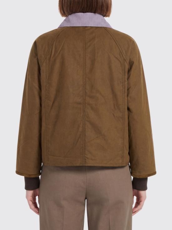 26SS 바버 크롭드 비드넬 왁스 재킷 LWX1403 SN31 Sand - BARBOUR