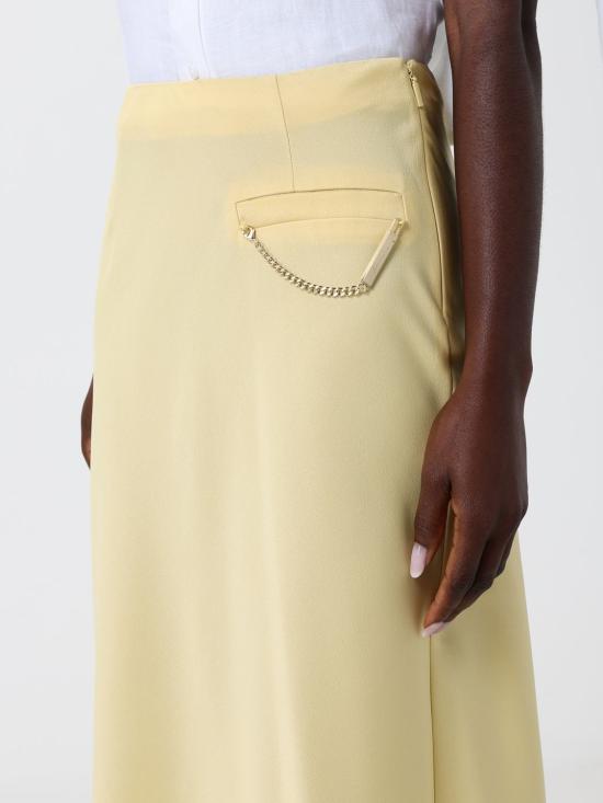 26SS 알마니 스커트 XW002279AF21553 U2149 Yellow - ARMANI