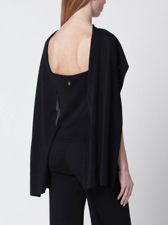 26SS 알베르타 페레티 스웨터 08820109 V0555 Black - ALBERTA FERRETTI