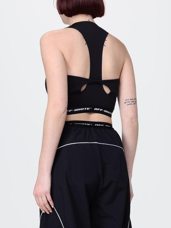 26SS 오프화이트 탑 2VO05QS26JER001 W003 Black - OFF WHITE